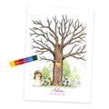 Árbol de huellas para comuniones