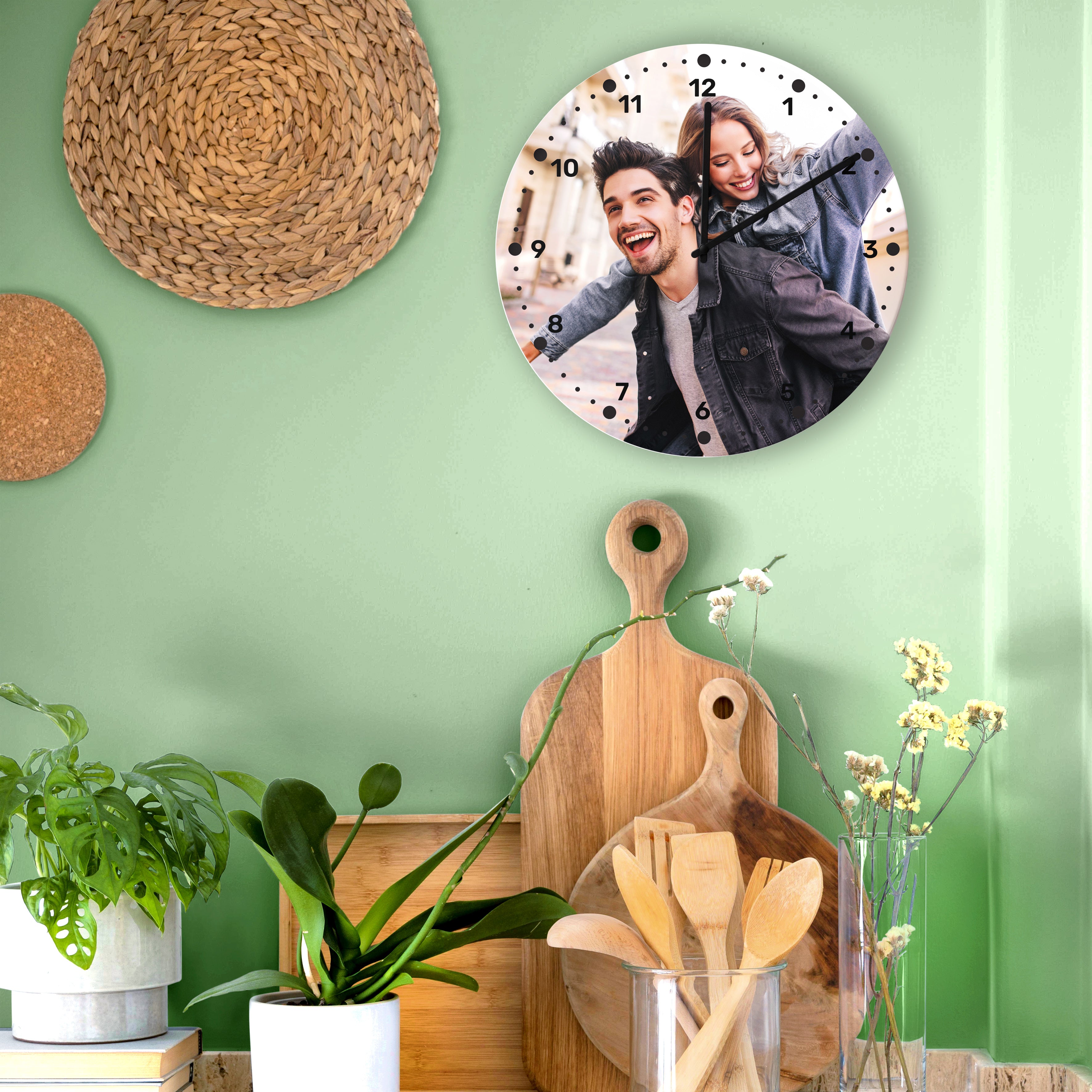 Relojes de pared con foto